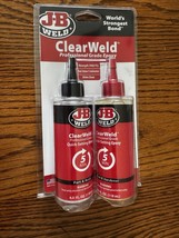 NEW J-B Weld 50240H Clear Weld High Strength Epoxy 8 Oz. 2 Part - $16.82