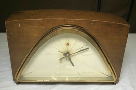General Electric Vintage Mantel Wooden Clock - $920.44 MXN