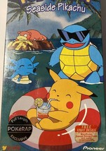 Pokemon Vol. 6: Seaside Pikachu (VHS, 1999) Brand New Sealed W  PokeRap video - £58.38 GBP