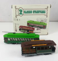 2 Classic Streetcars Powell &amp; Mason St. &amp; Desire St. San Francisco Trollies - $279.11 MXN
