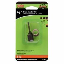 Gator 0.5 in. D X 1/2 in. L Aluminum Oxide Drum Sander Kit 50 Grit Coars... - $7.95