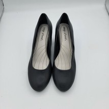 Easy Street Womens Black Pointe High Heels Size 8 Medium Block Heels - £20.33 GBP