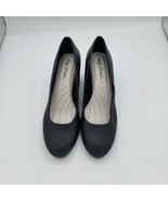 Easy Street Womens Black Pointe High Heels Size 8 Medium Block Heels - £20.02 GBP