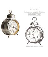1924 Mechanical Gustav Becker Old German Vintage Wind-Up Alarm clock wor... - $300.00