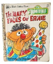 The Many Faces of Ernie Muppets 1980 Vintage A Little Golden Book 2nd Printing - £3.97 GBP