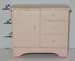 Dollhouse 3&quot; Pink Dresser - £7.71 GBP