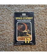 Atari 2600 Space Combat game manual in good condition by Sears Tele-Games - $5.00