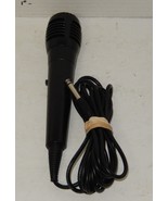Microphone Long Cord Plug in On/Off Switch High Grade Low Noise 9&quot; Black... - $33.85 CAD