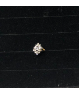Crystal Size 8 Womens Flower Cluster Ring NEW - $94.23 MXN