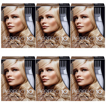 6-New Clairol Nice'n Easy Perfect 10 Permanent Hair Color, 10 Lightest Blonde - $98.99