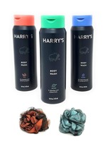 Harry&#39;s Body Wash Collection Shiso, Stone and Fig Scent 3-Bottles 16 Oz ea. - £73.88 GBP