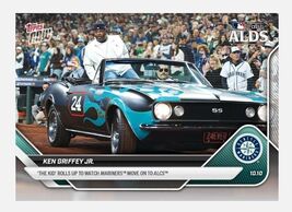2025 Topps Now KEN GRIFFEY JR ‘The Kid’ Rolls Up to Watch Mariners Advan... - $15.04