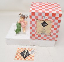 My Little Kitchen Fairies Fine Pickle Fairie Figurine NIB 115658 - €77,39 EUR