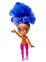 Hairdorables Hairmazing 2021 Just Play Poseable Purple Curly Hair Doll #1751GP01 - £7.77 GBP