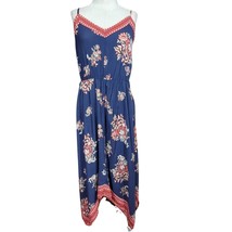 Blue Floral Sundress Size Small  - $24.75