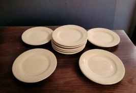 Vtg TEPCO China USA Restaurant Ware Tan 6.25&quot; Bread &amp; Butter Plates - Se... - £22.68 GBP