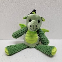 Scentsy Buddy Clip Plush Scout the Dragon Green Keychain 7.5&quot; - $9.80