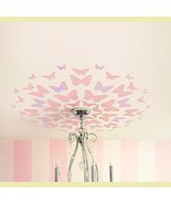 Stencil Butterfly Medallion, Great for Nursery ceiling, Reusable stencil... - $63.11 CAD