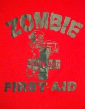 Zombie First Aid SOAR 2012 Red Event Staff Stage Crew T Shirt M - $10.15