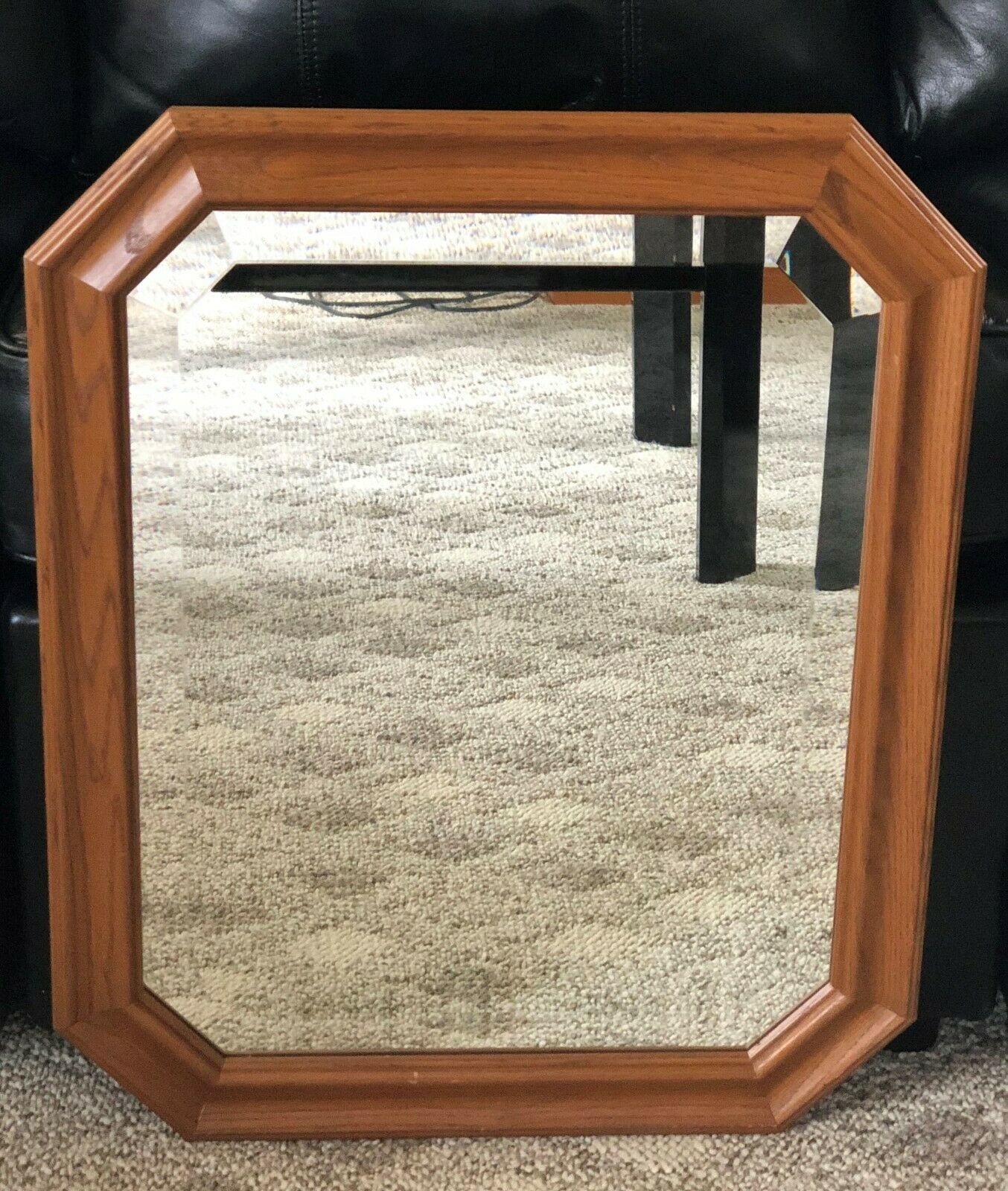 The Uttermost Company Wooden Mirror - 23" x 19" Mirror - Wood Finish - $34.64