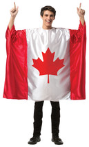 Rasta Imposta Men&#39;s Flag Tunic- Canada, Red/White, One Size - £89.89 GBP