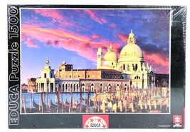 1500 pieces Jigsaw Puzzles Educa Borras Santa Maria Salute Venise, Itali... - $40.00