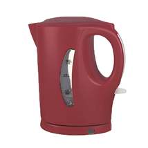 Salton Essentials - Cordless Electric Kettle with 1 Liter Capacity, Red - $25.97
