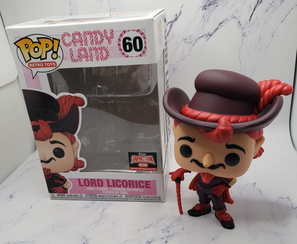 Funko POP! Candy Land Lord Licorice #60 Target Con Exclusive Vinyl Figure - $9.89