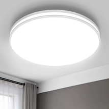 5000K LED Ceiling Light Flush Mount, 10.2In Ceiling Light Fixture, 20W W - £47.83 GBP