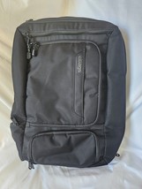 eBags Slim Laptop Backpack Black Orange Carry On Luggage Bag Professional - $84.99