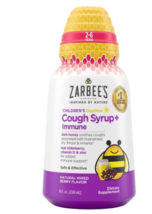 Zarbee&#39;s Kids Cough + Immune Daytime for Ages 2-6 Berry 8.0fl oz - £48.60 GBP