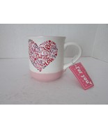 Love Jumbo Tea Coffee Mug &quot;For You&quot; Sheffield Home 4.5&quot;H  20oz Tag New - €7,63 EUR