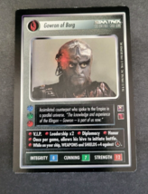 Star Trek CCG  First Contact Enhanced Gowron Of Borg - $9.99