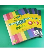 Crayola Construction Paper Pack (96 Count, 8 Color) 4 Packs, 384 Sheets ... - $11.87