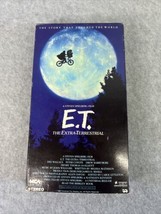 E.T. The Extra-Terrestrial (VHS 1982) Green and Black Cassette *RARE* - £7.48 GBP