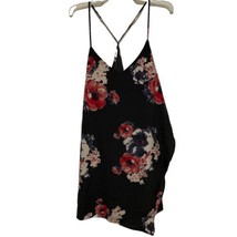 Free People Intimately Free Sz Large Floral Slip Dress Gown Mini - £13.96 GBP