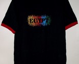 Egypt Rainbow T Shirt Embroidered Vintage Funky Bros Made In Egypt Size ... - $164.99