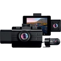 myGEKOgear by Adesso Scout Pro 2K 3-Channel Dash Cam Surveillance Edition with F - £195.63 GBP