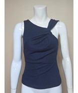 Sunday in Brooklyn Navy Asymmetric Strappy Tank Top Size XS NEW - €25,42 EUR