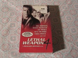VHS   Lethal Weapon 4   Mel Gibson   1999    New   Sealed - £8.38 GBP