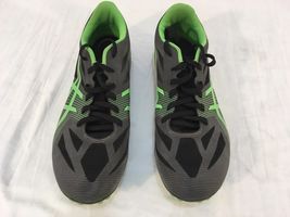 Mens ASICS Green Black Synthetic Leather Athletic 9 Track Field Spiked C... - $34.25