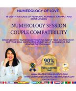 NUMEROLOGY SESSION FOR COUPLE COMPATIBILITY - $50.00