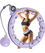Smart Weighted Hula Hoop for Adults Weight Loss, 11+1 Spare Knots Waist ... - £38.25 GBP