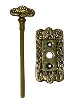 CHADWICK MILLER 1982 Victorian Style Solid Brass Door Bell No Electricity Needed image 9