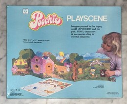1983 Vintage Whitman Poochie Playscene Play Scene Colorforms COMPLETE! N... - $39.15