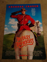 Dudley DO-RIGHT - Movie Poster With Brendan Fraser - £15.80 GBP