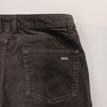 Stio Corduroy Pants Womens 8 (30×30) Black Cotton Stretch 5 Pocket Style 1275F19 image 14