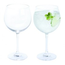 Dartington Personalised Wine &amp; Bar Gin &amp; Tonic Copa Pair - Add Your Own Message - £25.18 GBP