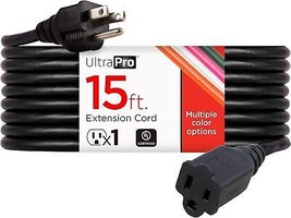 Outdoor Extension Cord 15 Ft Heavy Duty Extension Cord Double Insulated ... - $69.77