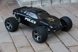 Custom Body Police Style Compatible for 1/10 Scale RC Car or Truck (Truck Not I - £38.44 GBP
